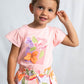 MAYORAL PINK T SHIRT & SKORT SET 3.007/3.096