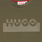 HUGO KHAKI BOYS T SHIRT G00433