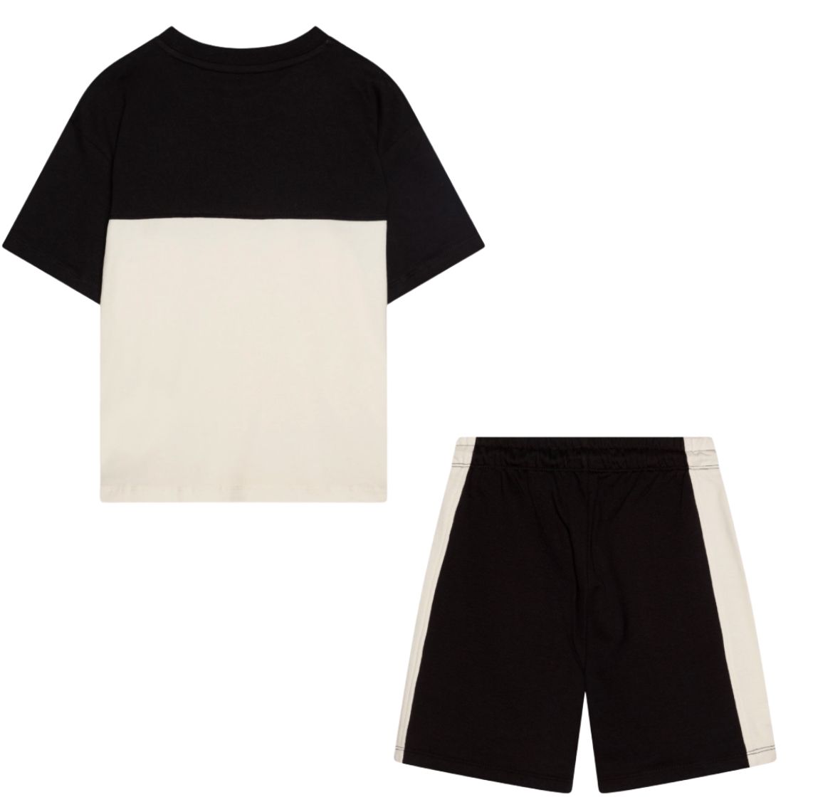 CALVIN KLEIN COLOUR BLOCK T SHIRT/SHORTS SET