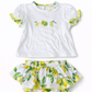 DEOLINDA BABY GIRL/TODDLER LEMONS BLOOMERS SET