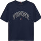 TOMMY HILFIGER NAVY RAISED PRINT T SHIRT B09939