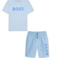 BOSS PALE BLUE SWIMSHORTS SET