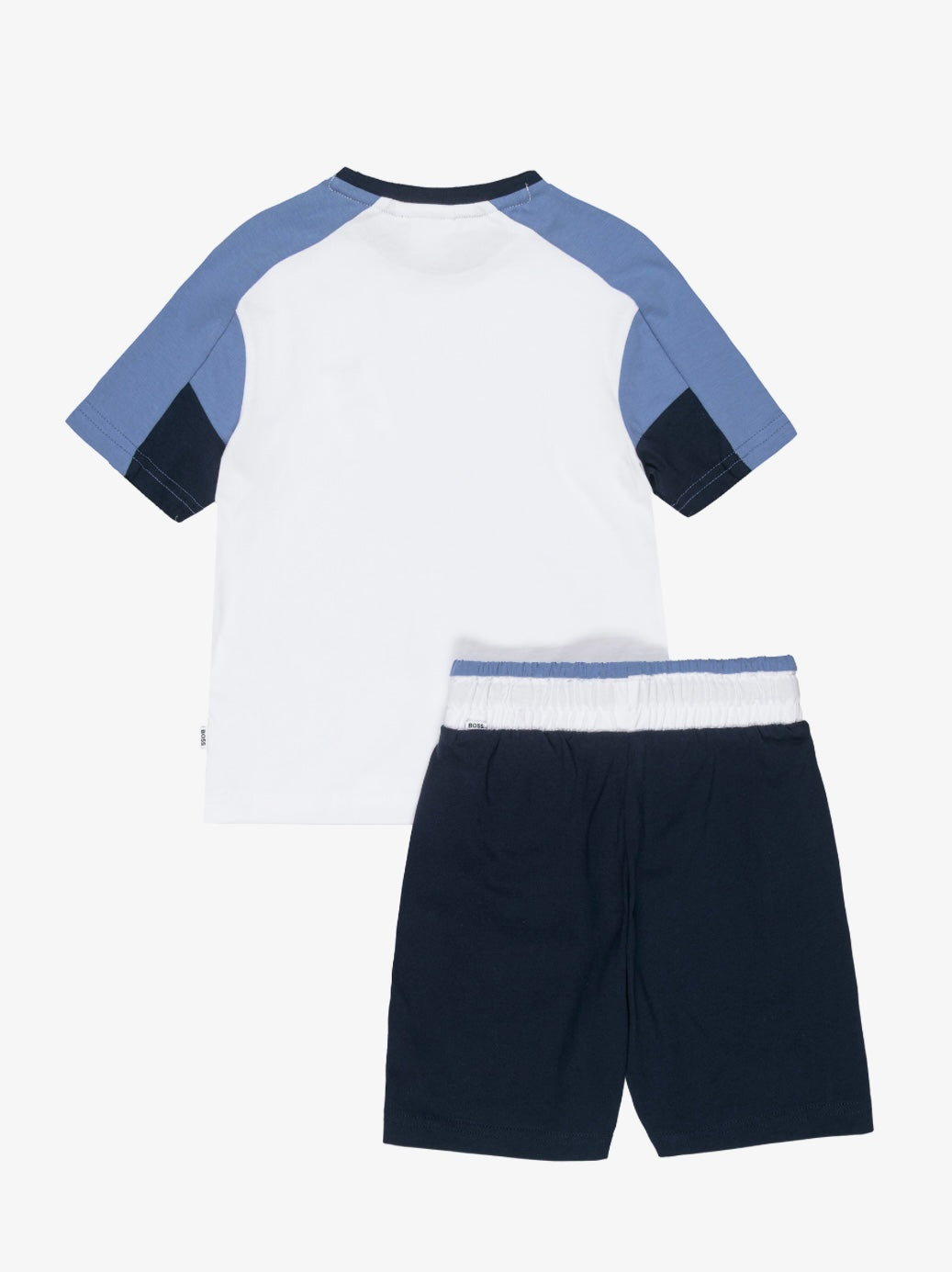 BOSS BOYS NAVY BERMUDA SHORT SET J53006