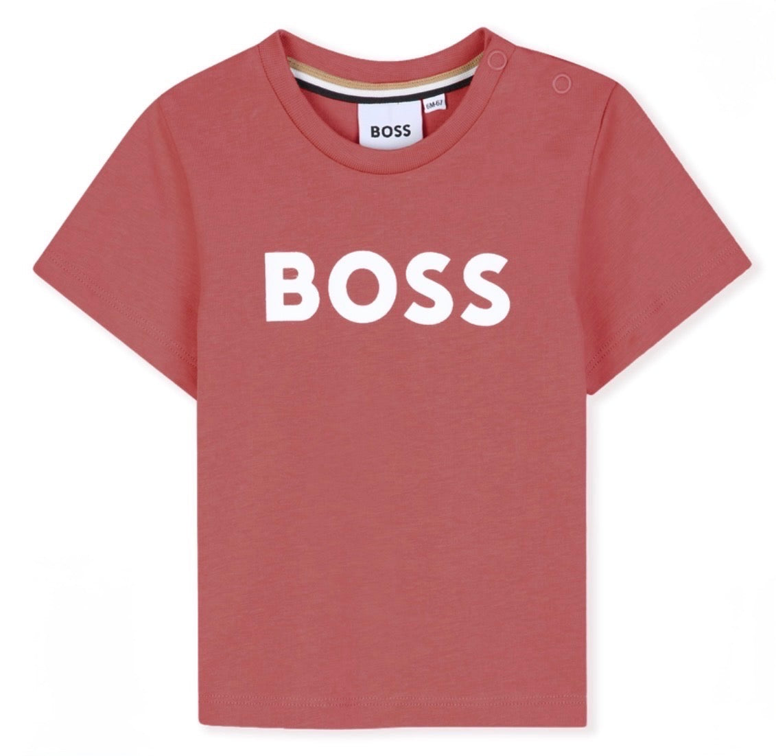 BOSS BABY/TODDLER RASBERRY T SHIRT J52712