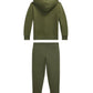RALPH LAUREN BOY/TEENS OLIVE HOODED TRACKSUIT