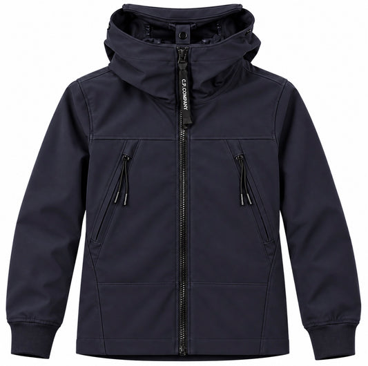 CP COMPANY SOFT SHELL NEOPRENE GOGGLE JACKET CQS002