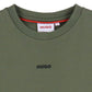 HUGO MAXI OLIVE GREEN BOYS T SHIRT G00434