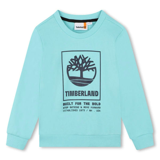 Timberland Aqua Sweatshirt & Shorts Set