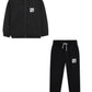 DKNY BLACK TRACKSUIT D62449/D62437