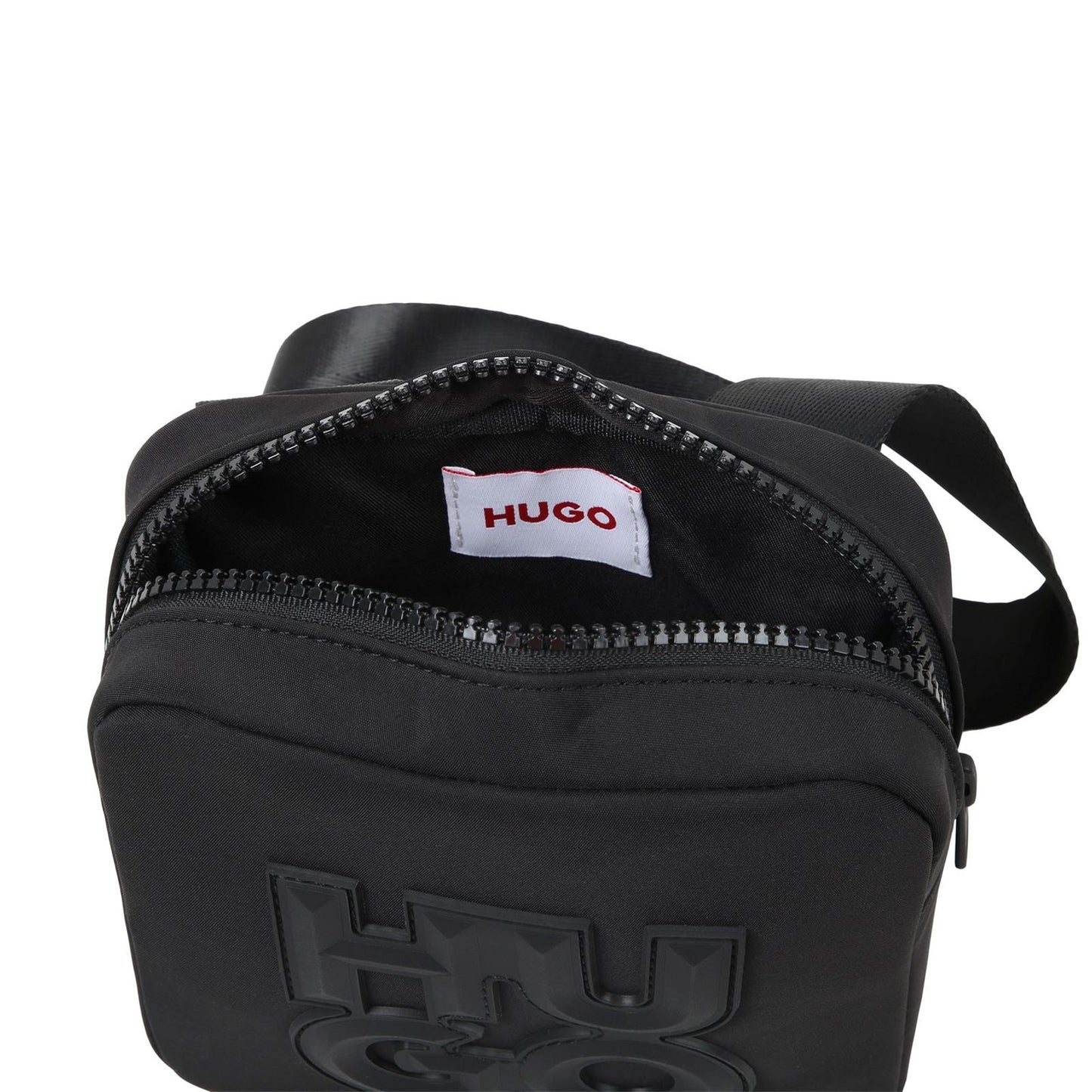 HUGO BLACK MESSENGER BAG G00323