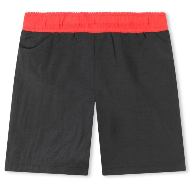 Hugo Boys Black Swim Shorts