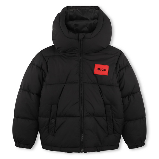 HUGO PUFFER JACKET IN BLACK G01254