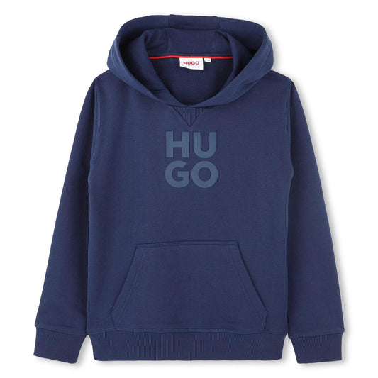 HUGO BLUE HOODED SWEATSHIRT G00349