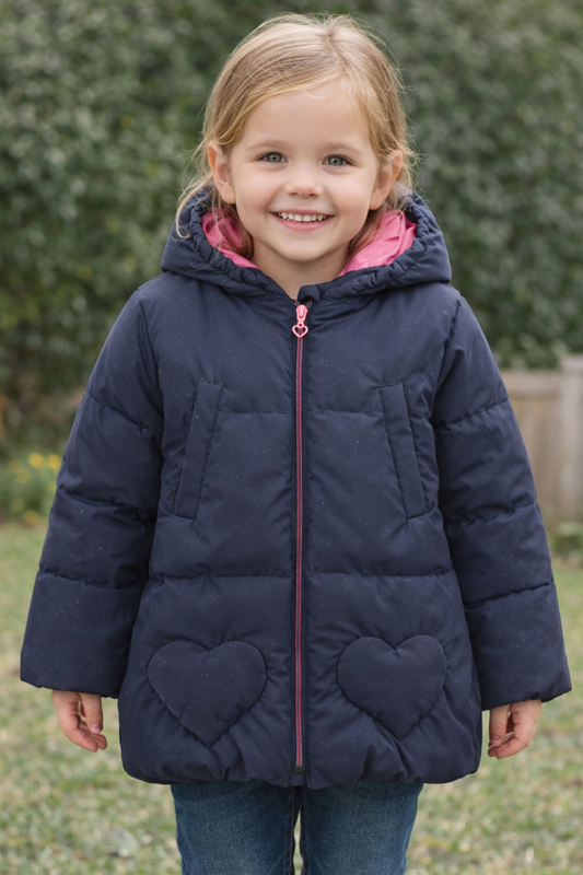 BILLIEBLUSH NAVY COAT U21597