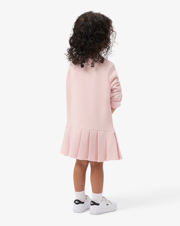 LACOSTE PINK PLEATED SKIRT DRESS 347901