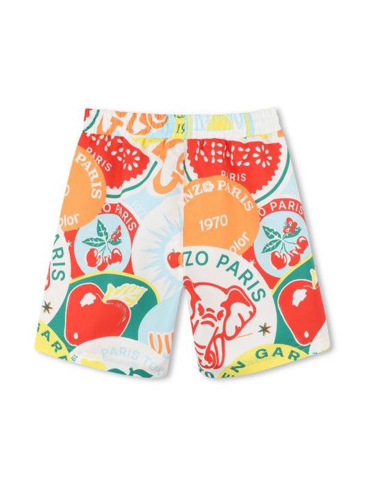 KENZO KIDS MULTI SWIM SHORTS K61079