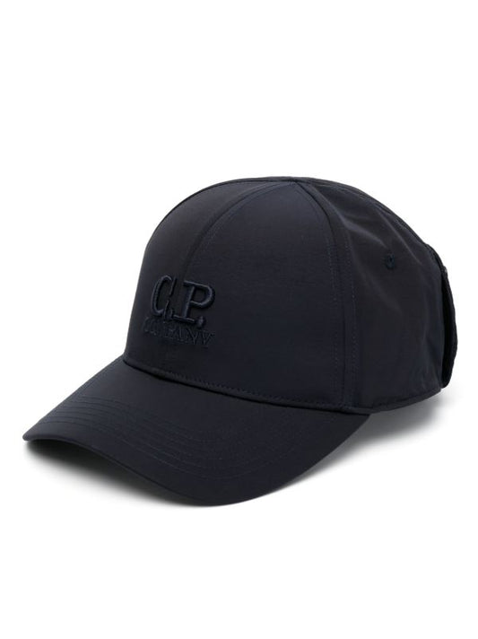 C.P. COMPANY BOYS BLACK BASEBALL CAP CQX004