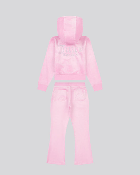 JUICY COUTURE PINKY LILAC CHIFFON TRACKSUIT JBX6594