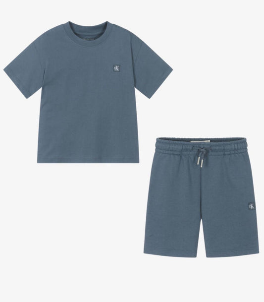 CALVIN KLEIN T SHIRT/SHORTS SET 0706