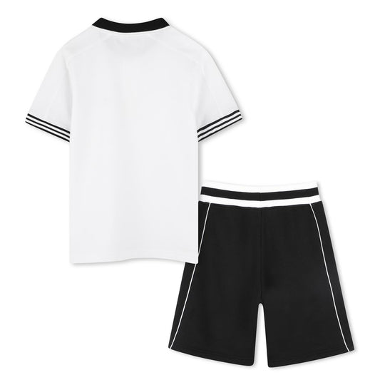 DKNY POLO SHIRT SHORTS SET D62225