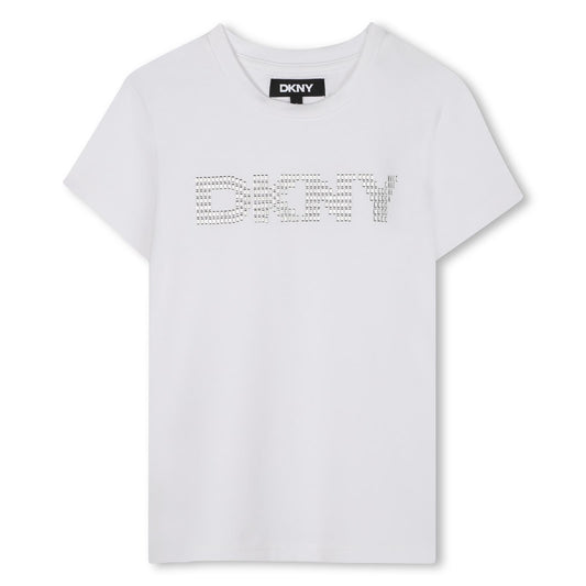 DKNY GIRLS WHITE T SHIRT D62406