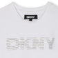 DKNY GIRLS WHITE T SHIRT D62406