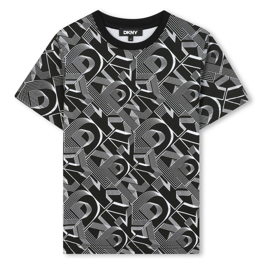 DKNY BLACK/WHITE T SHIRT D62461