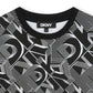 DKNY BLACK/WHITE T SHIRT D62461