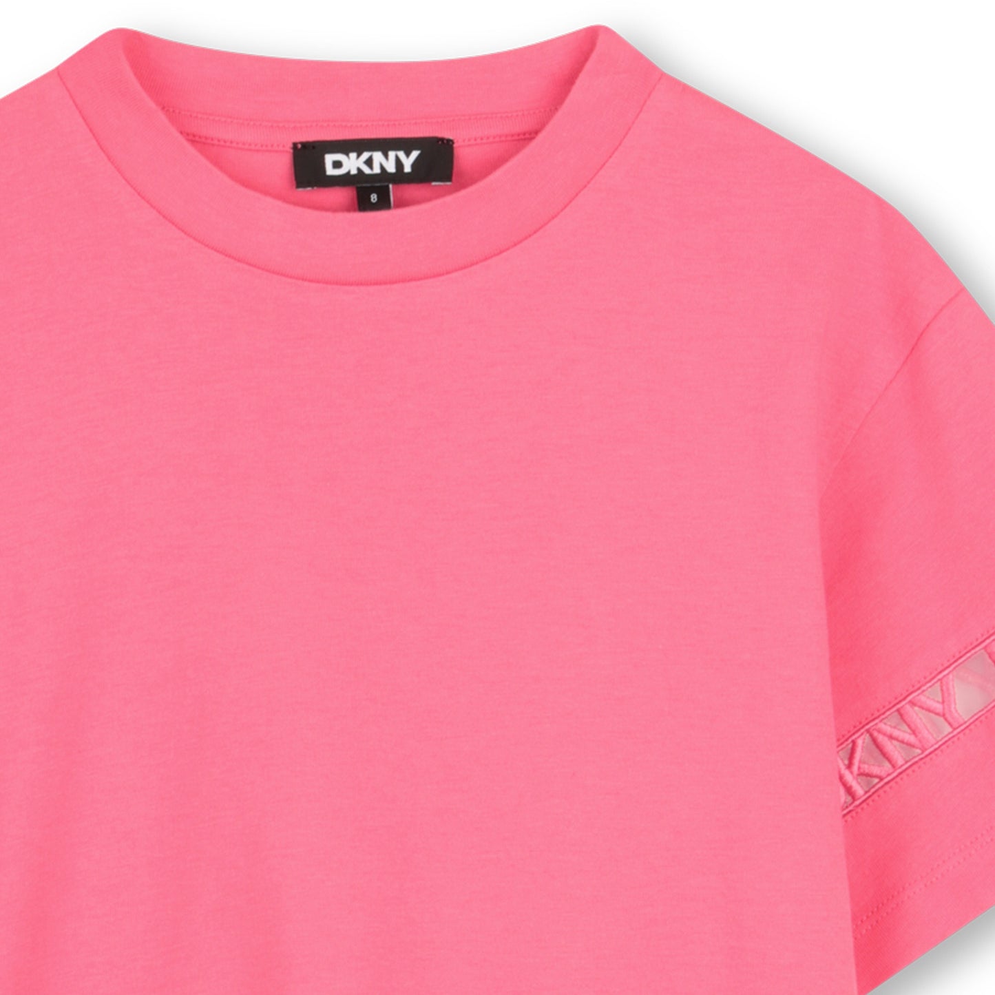 DKNY GIRLS PINK DRESS D62600