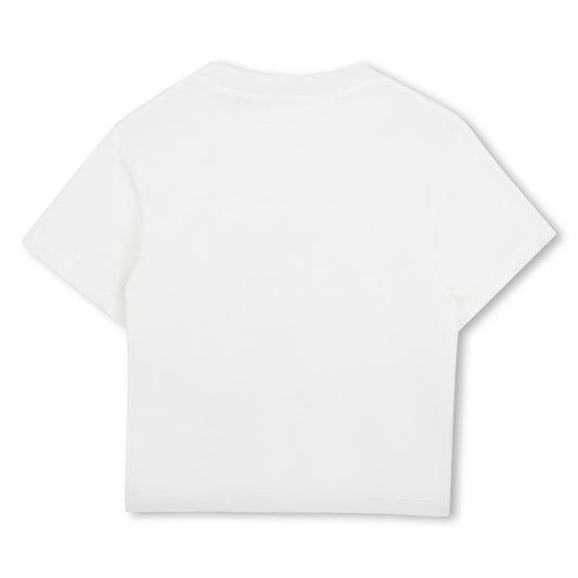 DKNY GIRLS WHITE T SHIRT D62920