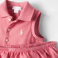 RALPH LAUREN BABY/TODDLER PINK DRESS 2815002