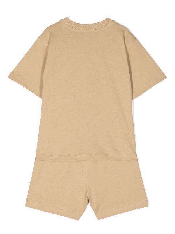 Moschino Beige Shorts Set