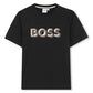 BOSS BOYS BLACK T SHIRT J52360