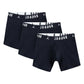 MENS BLACK FLIGHT COTTON CORE 3PK BOXERS JM0622
