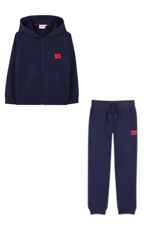 HUGO BOYS NAVY TRACKSUIT G01181/G01182
