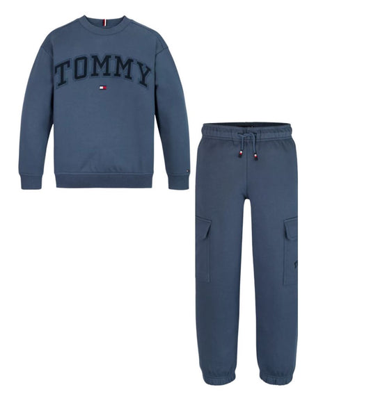 TOMMY HILFIGER TEAL TRACKSUIT