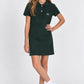 Lacoste Pique Polo Dress in Sinople Green 447066