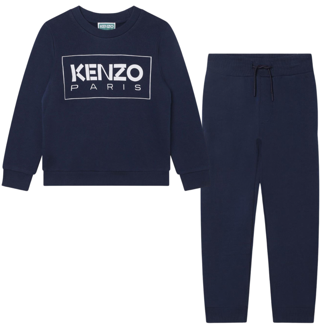 KENZO Kids Boys Navy Blue Tracksuit