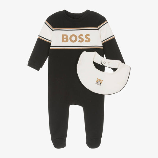 BOSS BABY BLACK ALL IN ONE + BIB J51064