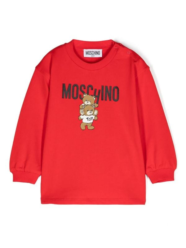 MOSCHINO BABY/TODDLER RED DRESS MDV0BN