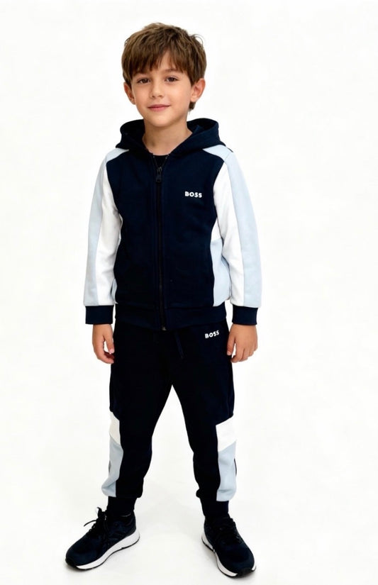 BOSS BOYS NAVY TRACKSUITJ52322/J52290