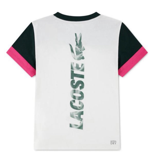 LACOSTE OFF COURT COLOUR BLOCK TEE 947671