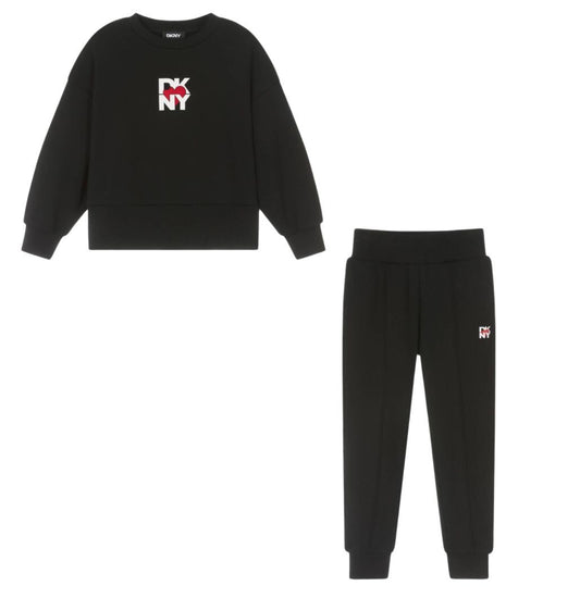 DKNY BLACK TRACKSUIT D62082-D62082