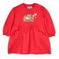 MOSCHINO BABY/TODDLER RED DRESS MDV0BL