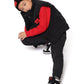 HUGO BOYS BLACK GILET G00482