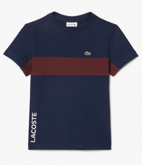 LACOSTE NAVY T SHIRT TJ2480