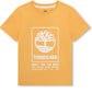Timberland Mustard Cotton T shirt
