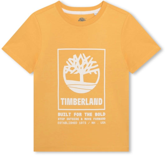 Timberland Mustard Cotton T shirt