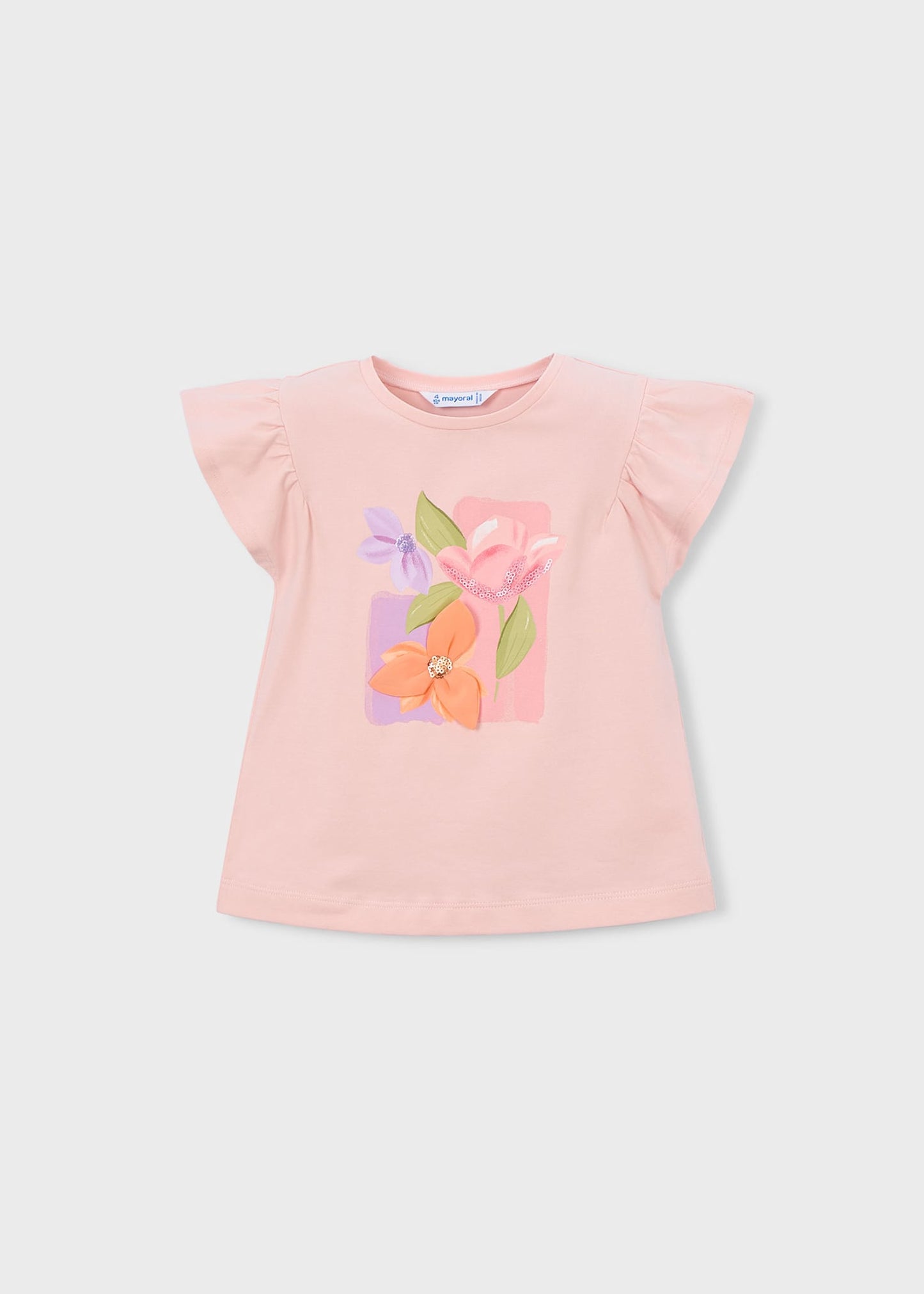 MAYORAL PINK T SHIRT & SKORT SET 3.007/3.096