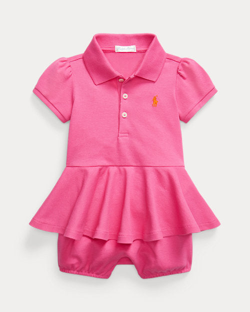 RALPH LAUREN BABY/TODDLER PINK ROMPER 910192